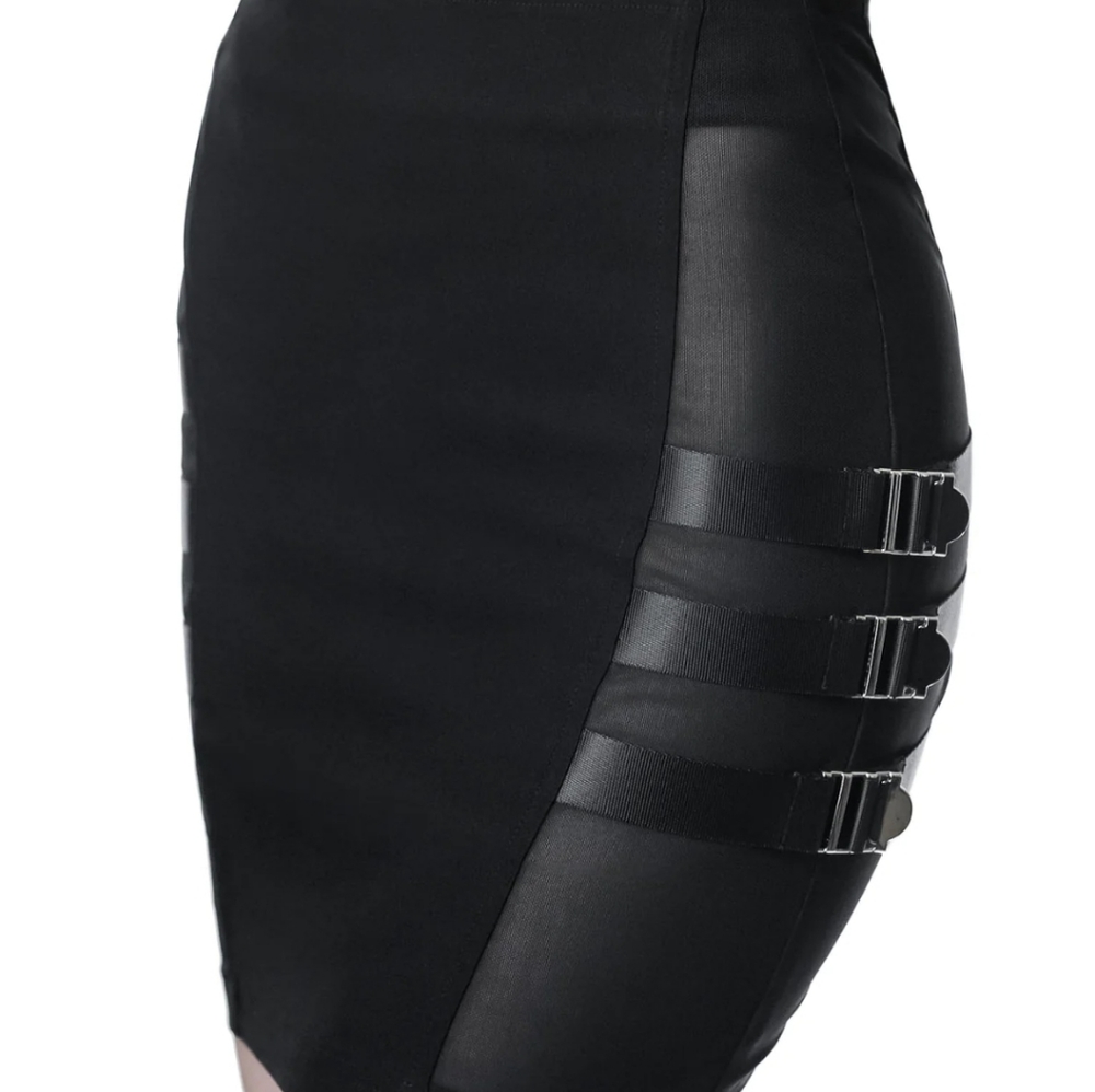 Killstar trax mini skirt